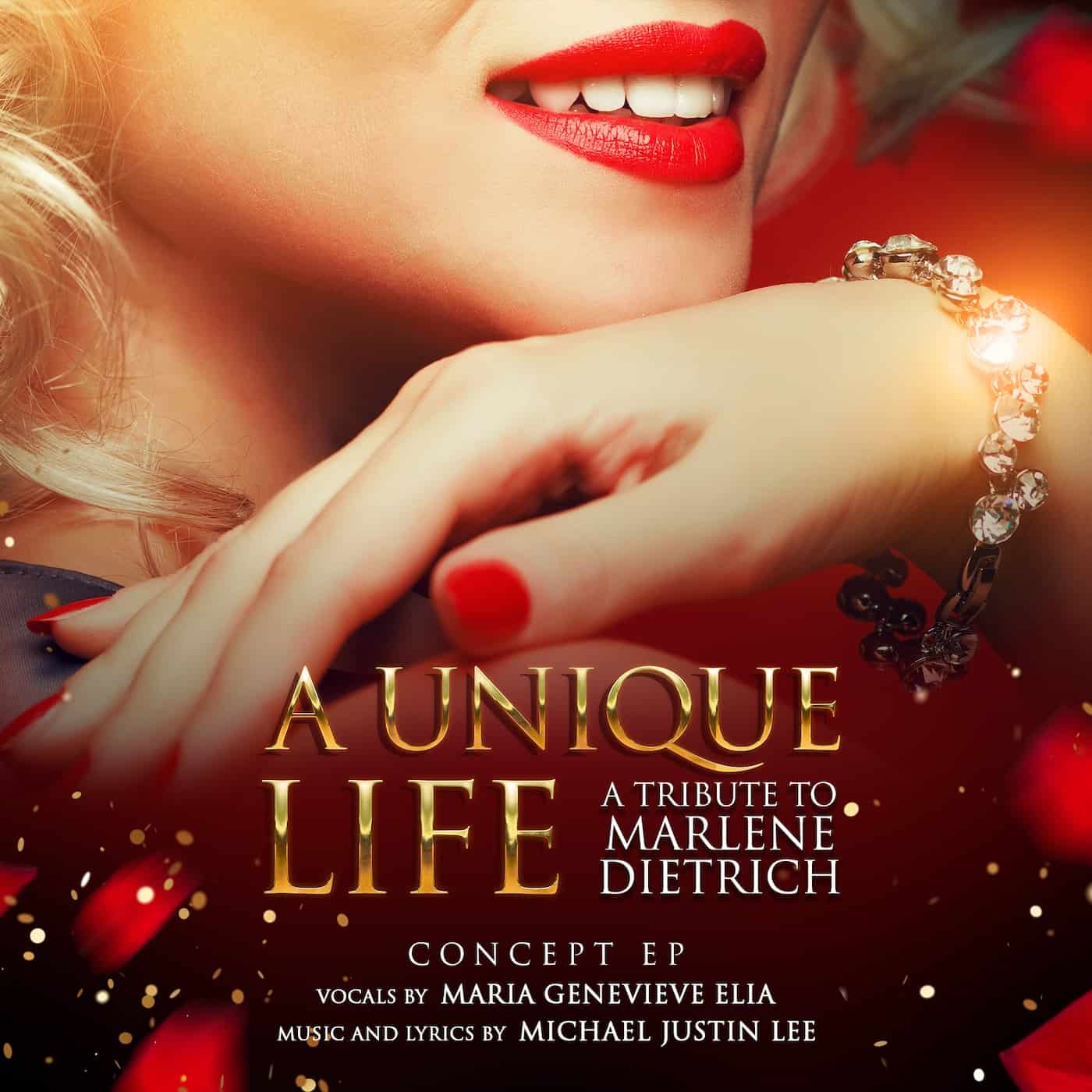A Unique Life: A Tribute to Marlene Dietrich album cover